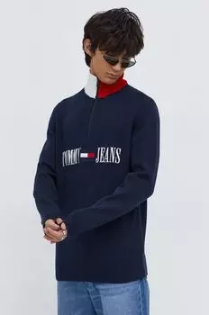 Свитер Tommy Jeans, темно-синий