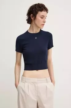 Свитер Tommy Jeans, темно-синий