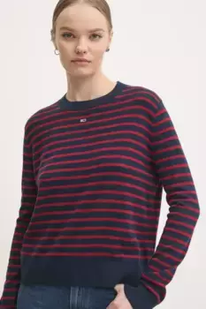 Свитер Tommy Jeans, темно-синий