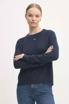 Свитер Tommy Jeans, темно-синий