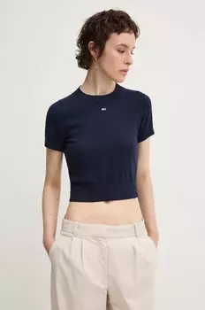 Свитер Tommy Jeans, темно-синий