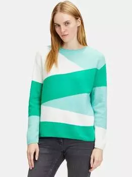 Свитер тонкой вязки Betty Barclay, зеленый