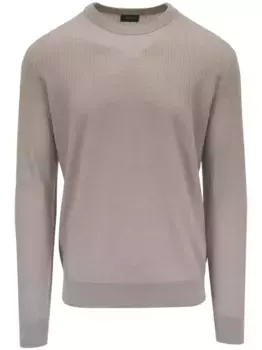Свитер тонкой вязки Brioni, нейтральный