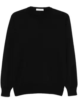 Свитер тонкой вязки Cruciani, черный
