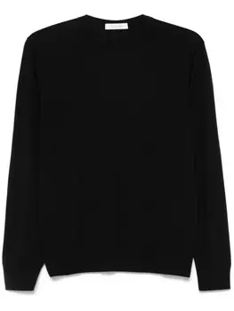 Свитер тонкой вязки Cruciani, черный