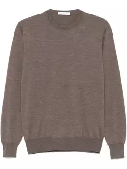 Свитер тонкой вязки Cruciani, коричневый