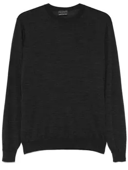 Свитер тонкой вязки Dell'oglio, серый