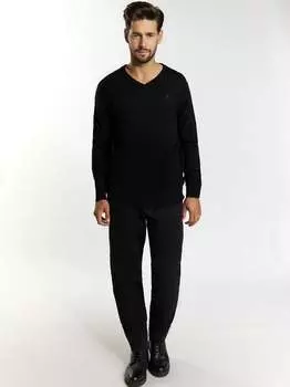 Свитер тонкой вязки. Dreimaster, черный