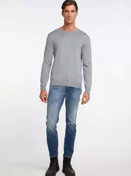 Свитер тонкой вязки. Dreimaster, серый