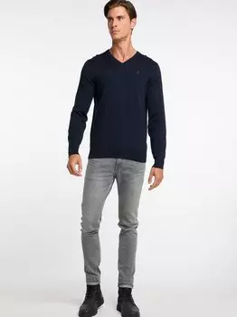 Свитер тонкой вязки. Dreimaster, синий