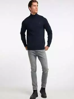 Свитер тонкой вязки. Dreimaster, синий