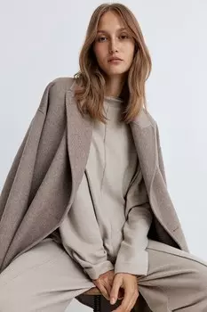 Свитер тонкой вязки H&M, бежевый