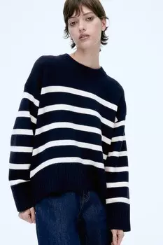 Свитер тонкой вязки H&M, мультиколор
