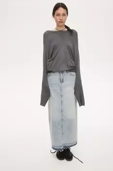 Свитер тонкой вязки H&M, серый