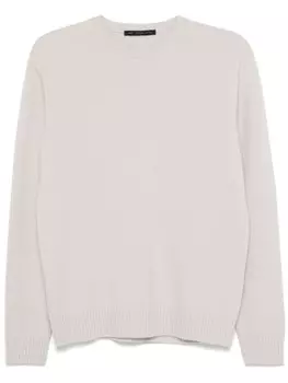 Свитер тонкой вязки Low Brand, нейтральный цвет