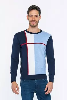 Свитер тонкой вязки с овальным вырезом горловины Felix Hardy, белый