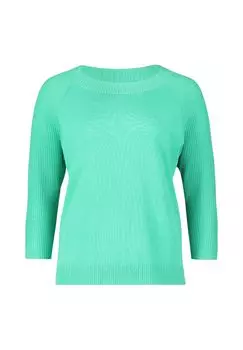 Свитер тонкой вязки с ребристой структурой BETTY BARCLAY, цвет Pastel Jungle