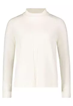 Свитер тонкой вязки с ребристой структурой. Betty Barclay, белый