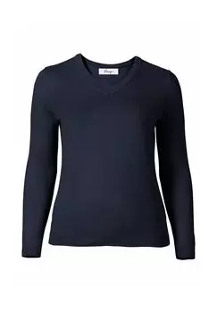 Свитер тонкой вязки sheego, цвет Marine