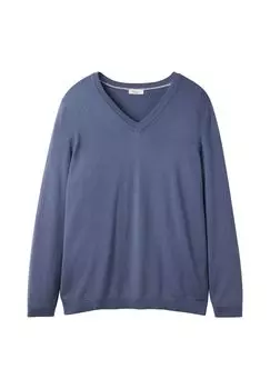 Свитер тонкой вязки sheego, индиго