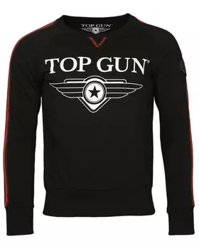 Свитер TOP GUN Sweatshirt Streak, черный