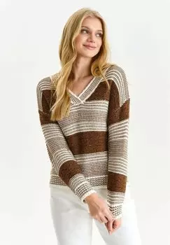 Свитер Top Secret, коричневый