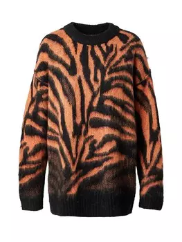 Свитер Topshop, оранжевый