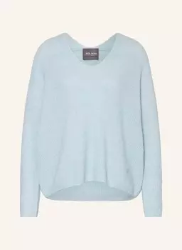 Свитер тора с альпакой Mos Mosh, голубой