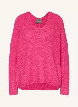 Свитер тора с альпакой MOS MOSH, розовый