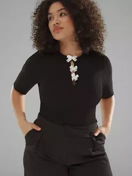 Свитер Trendyol Curve, черный