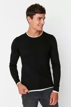 Свитер TRENDYOL MAN, черный