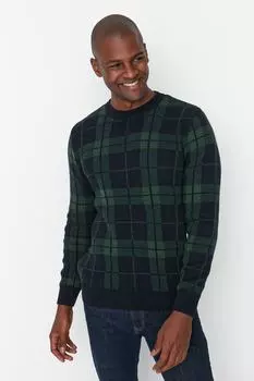 Свитер TRENDYOL MAN, темно-синий