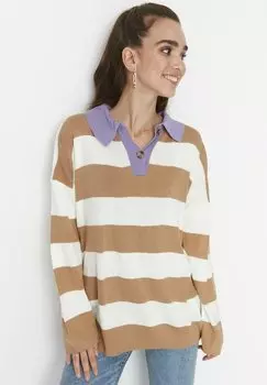 Свитер Trendyol Modest, коричневый