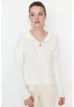 Свитер Trendyol, молочный