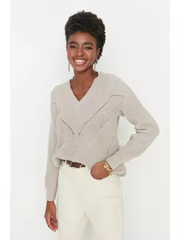 Свитер trendyol, песочный