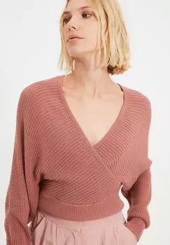 Свитер Trendyol, розовый