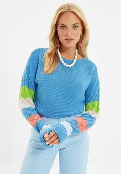 Свитер Trendyol, синий