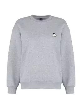 Свитер Trendyol Sweatshirt, пятнистый серый