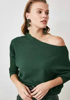 Свитер Trendyol, зеленый