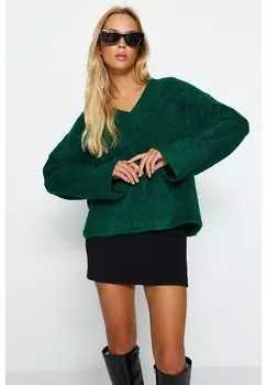 Свитер Trendyol, зеленый