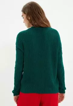 Свитер Trendyol, зеленый