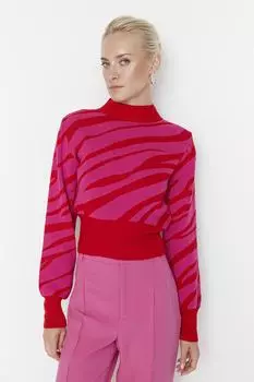 Свитер TRENDYOLMLLA, гранатовый