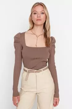 Свитер TRENDYOLMLLA, коричневый