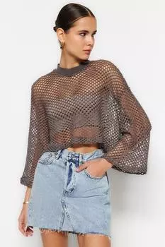 Свитер TRENDYOLMLLA, коричневый