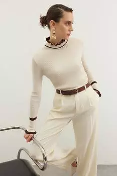 Свитер TRENDYOLMLLA, кремовый