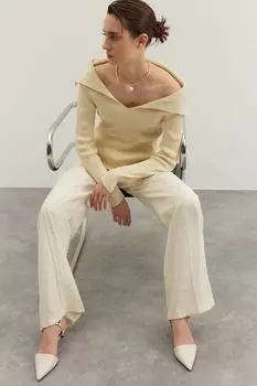 Свитер TRENDYOLMLLA, кремовый