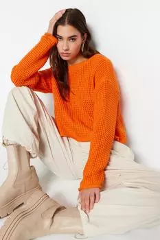 Свитер TRENDYOLMLLA, оранжевый