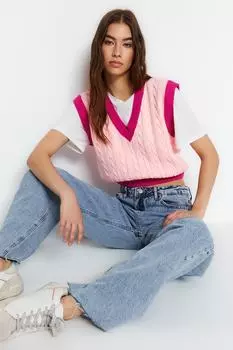 Свитер TRENDYOLMLLA, розовый