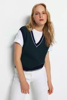 Свитер TRENDYOLMLLA, темно-синий