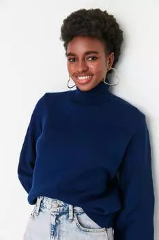 Свитер TRENDYOLMLLA, темно-синий